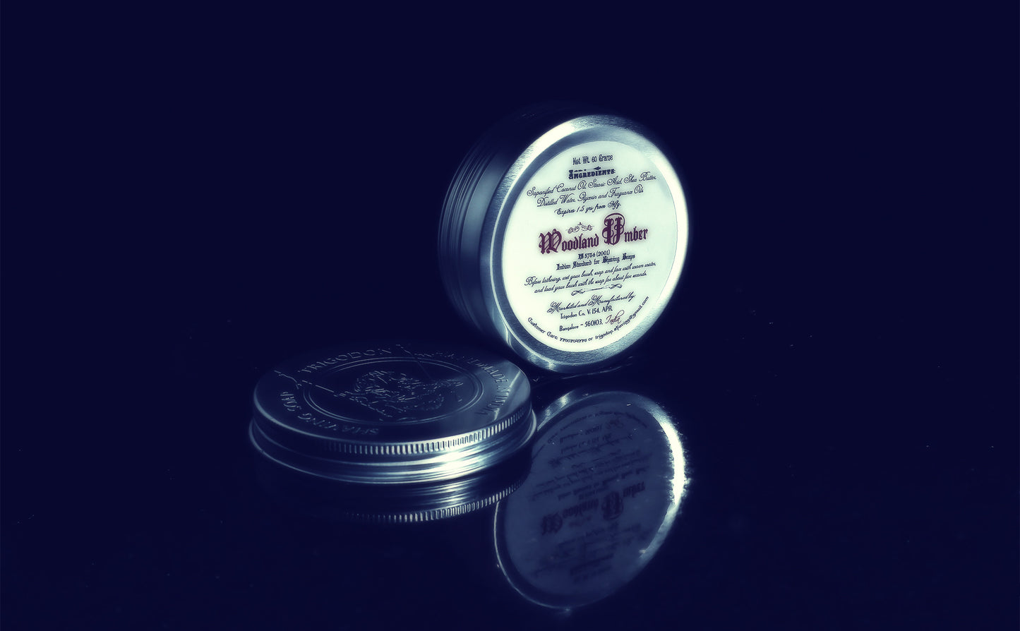 Handmade Shaving Soap - Woodland Umber (80 Grams)