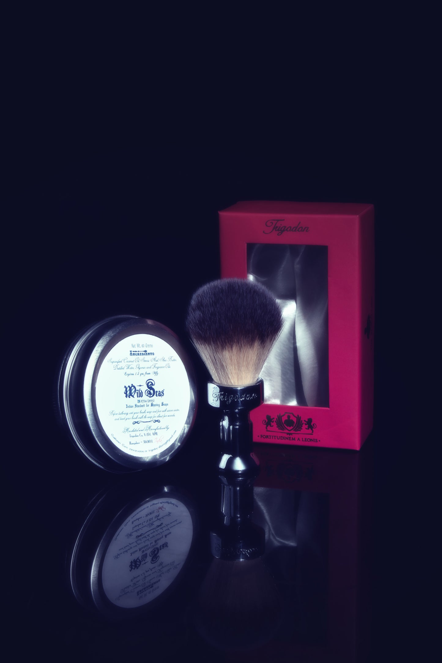 Wild Seas Shaving Soap and Fortitudinem Shaving Brush