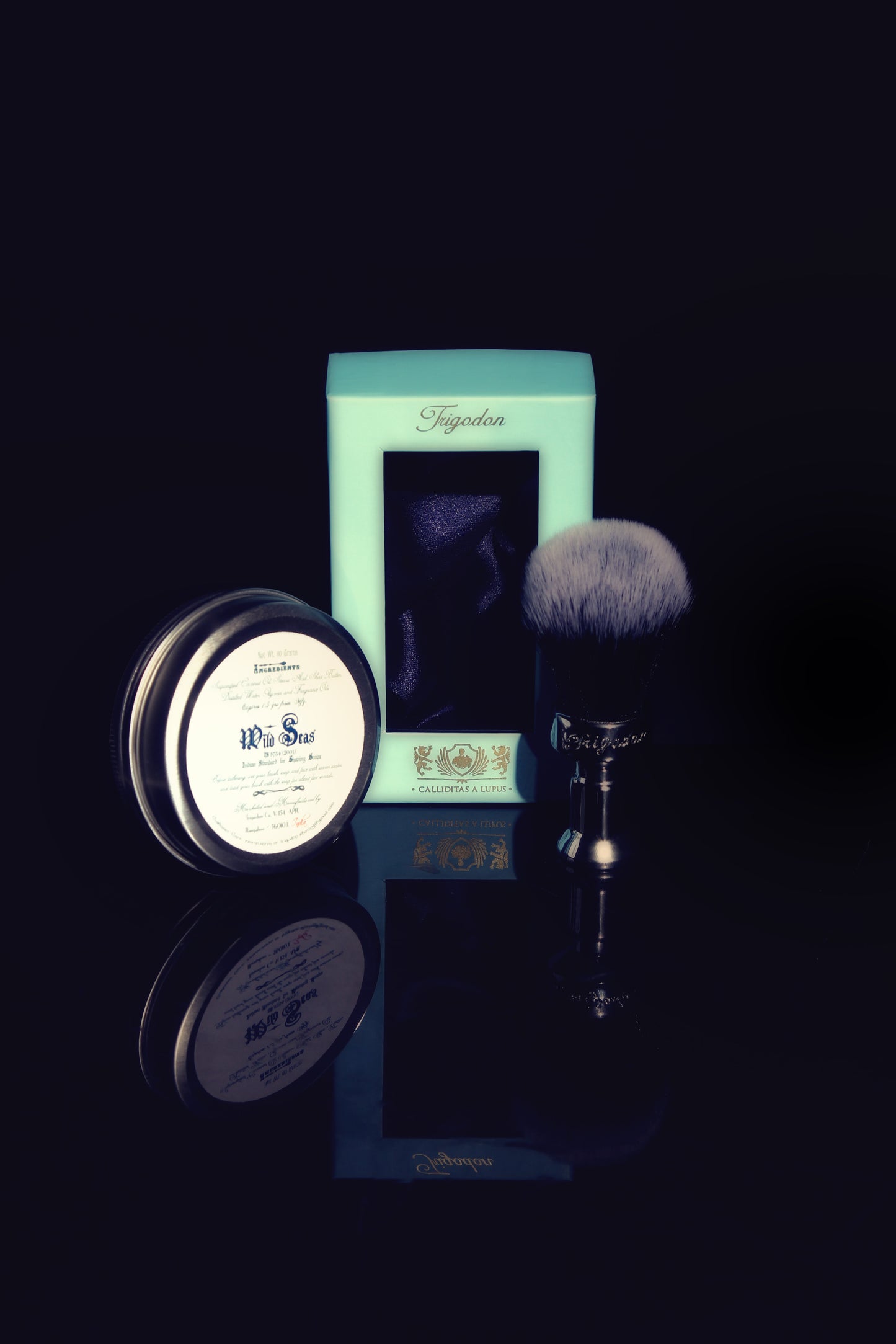 Wild Seas Shaving Soap and Calliditas Shaving Brush