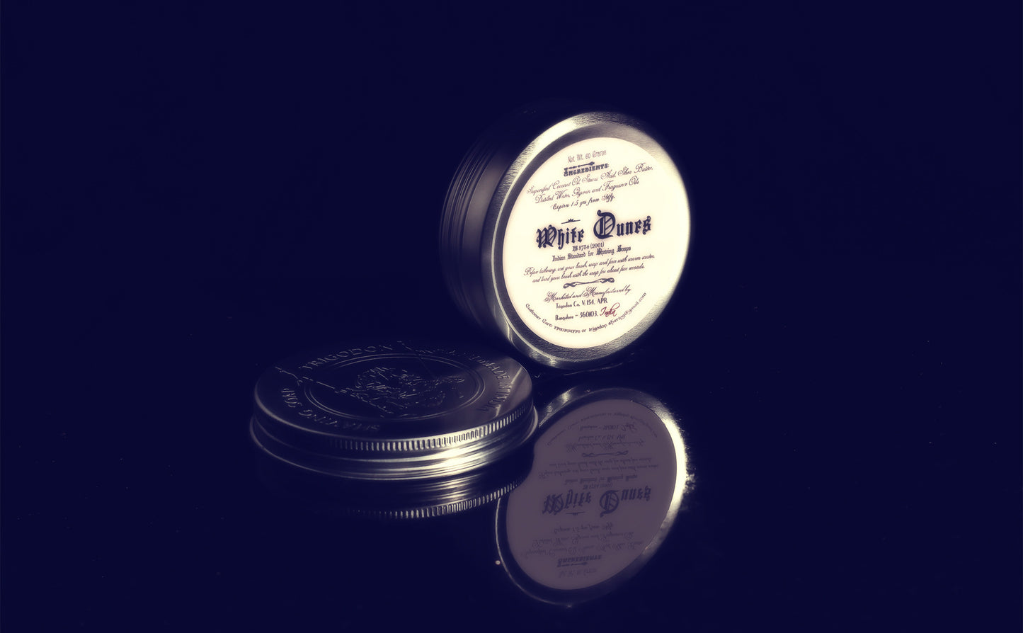 Handmade Shaving Soap - White Dunes (80 Grams)