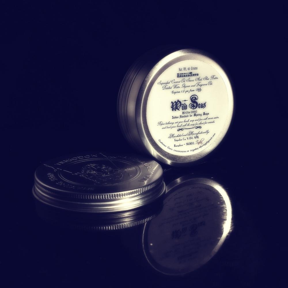 Trigodon Handmade Shaving Soap - Wild Seas (80 Grams) – Trigodon